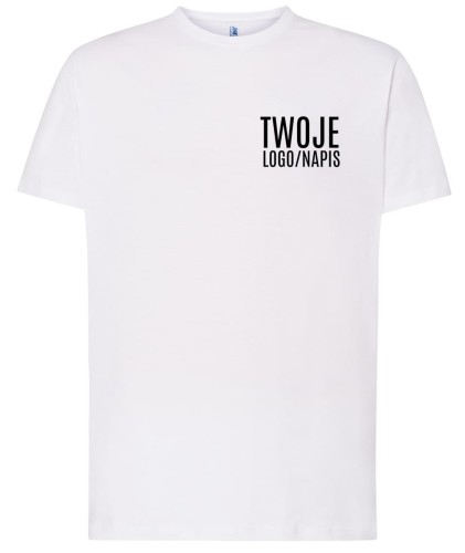 Biała męska koszulak z firmowym logo.jpg