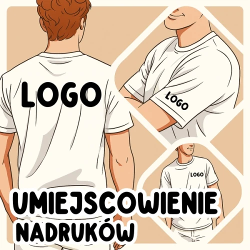 UMIEJSOWIENIE NADRUKÓW - KOSZULKA Z LOGO .webp
