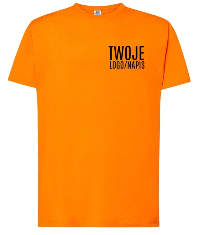 Pomarańczowa koszulka z logiem firmy.jpg