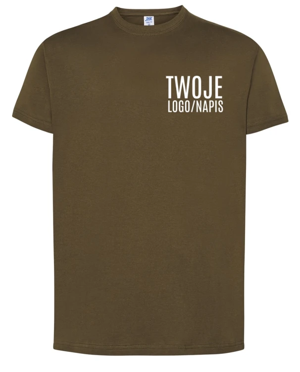 koszulka zielona z logiem dla leśniczego.webp