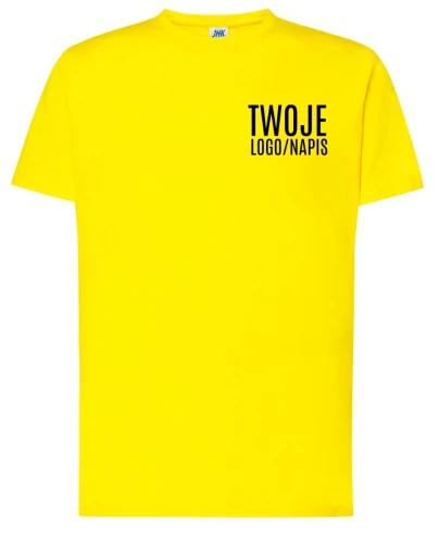złota koszulka promocyna z logiem.webp