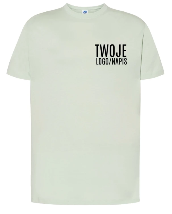 koszulka chłodny niebieski z logiem twojej firmy.webp