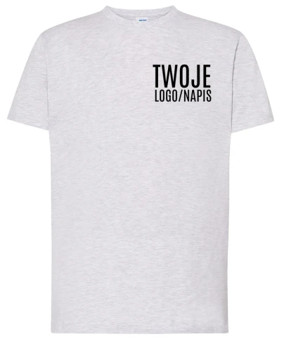 szara koszulka firmowa z twoim logiem.webp