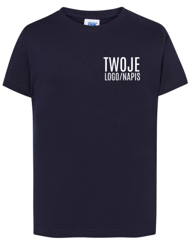 granatowa koszulka promocyjna z logiem.webp