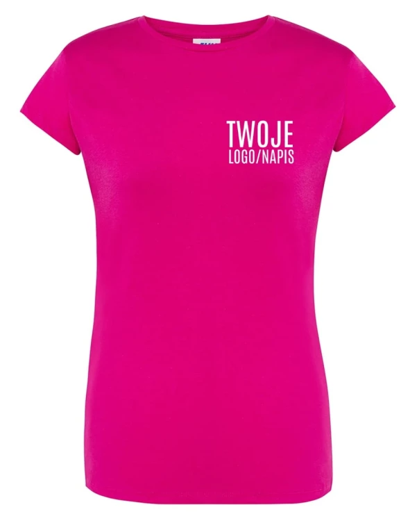 Różowa damska ksozulka z logiem.jpg