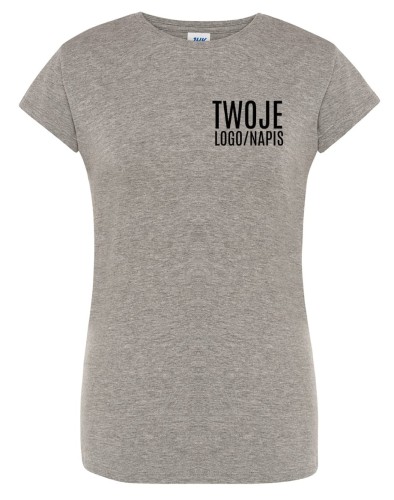 Szara damska koszulka z logo.jpg